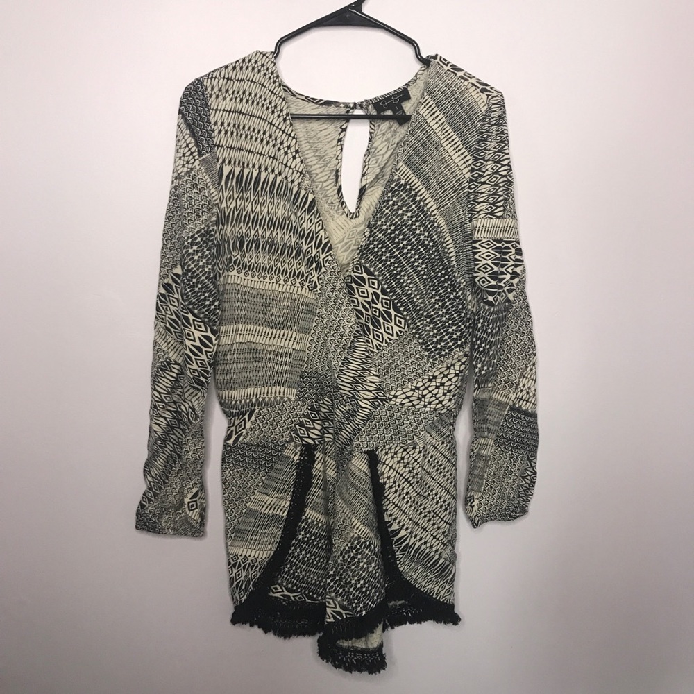 Jessica Simpson Printed Romper